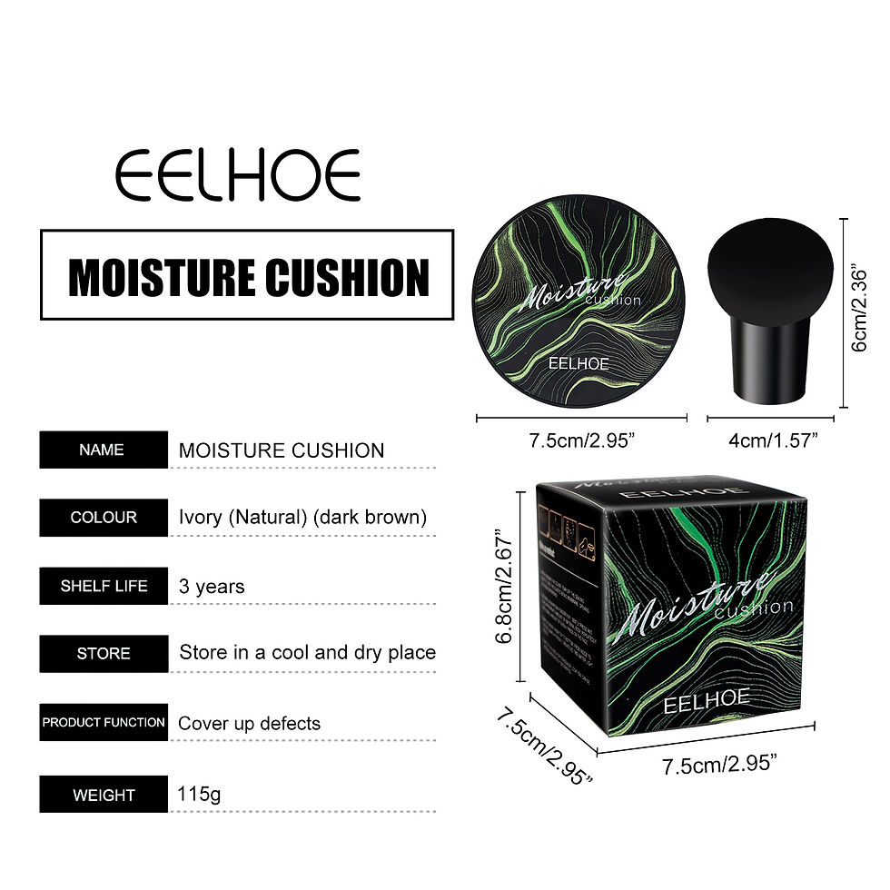 Thumbnail: Mushroom Head Air Cushion BB Cream Magic Foundation Face Concealer Moisturizing 
