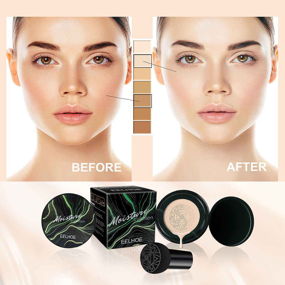 Thumbnail: Mushroom Head Air Cushion BB Cream Magic Foundation Face Concealer Moisturizing 