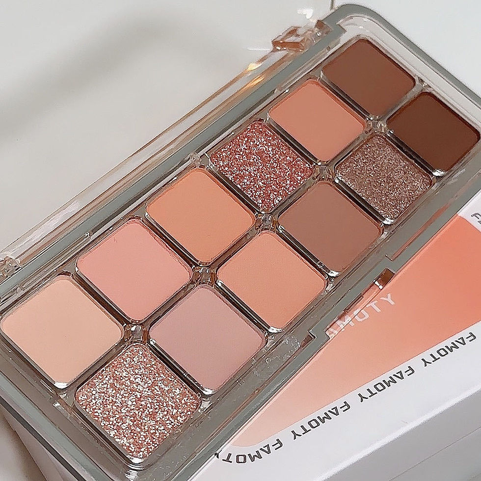 Thumbnail: 12-Color Low Saturation Eyeshadow Palette All Matte Tea Apricot Eye Makeup Palet