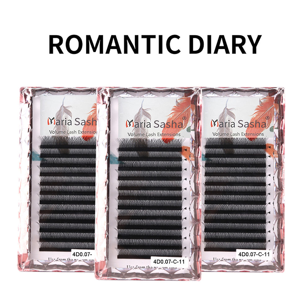 Thumbnail: MARIA 5D W Lashes Easy Fan Eyelash Extensions Wholesales Y Premade Volume 12 Row