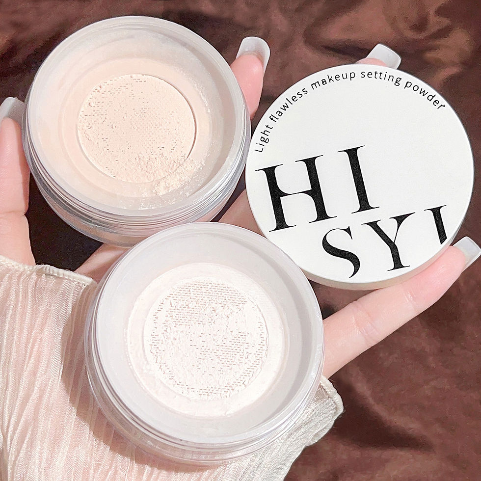 Thumbnail: Light, flawless and transparent makeup setting powder,waterproof and easy to tak