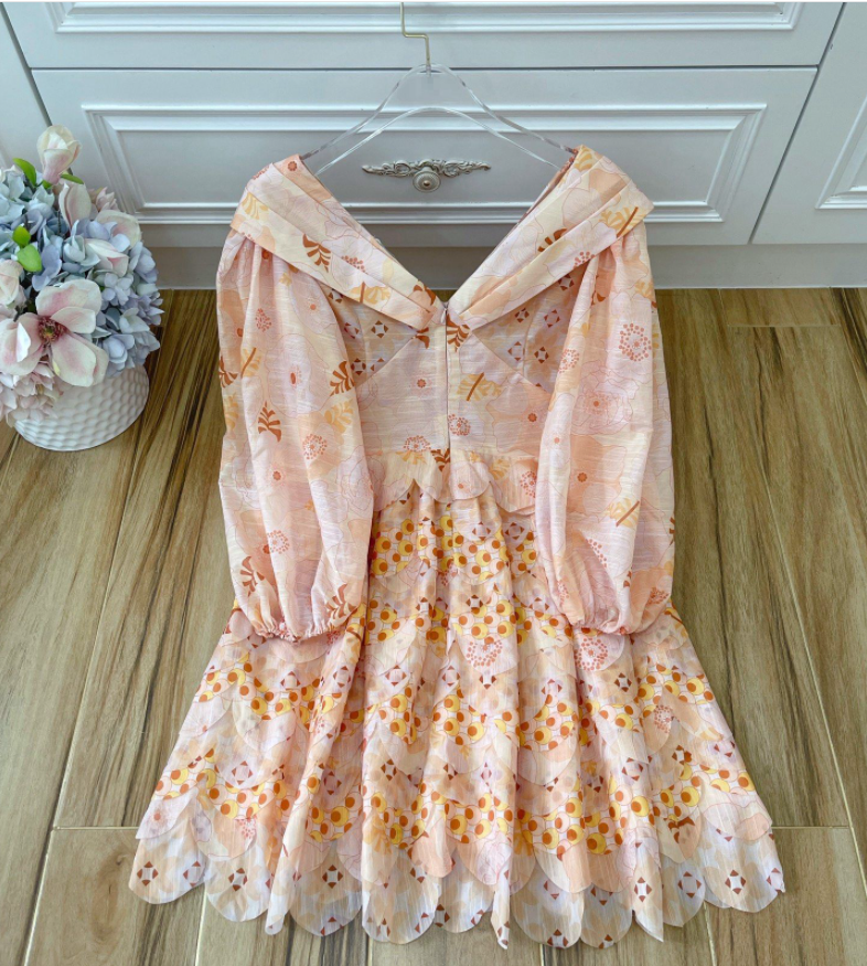 Thumbnail: long sleeve floral midi dress from 8-12