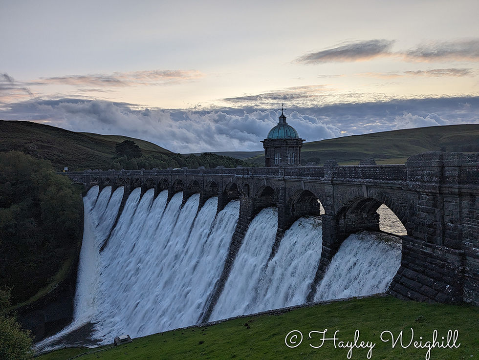 Craig Goch Dam at Elan Valley