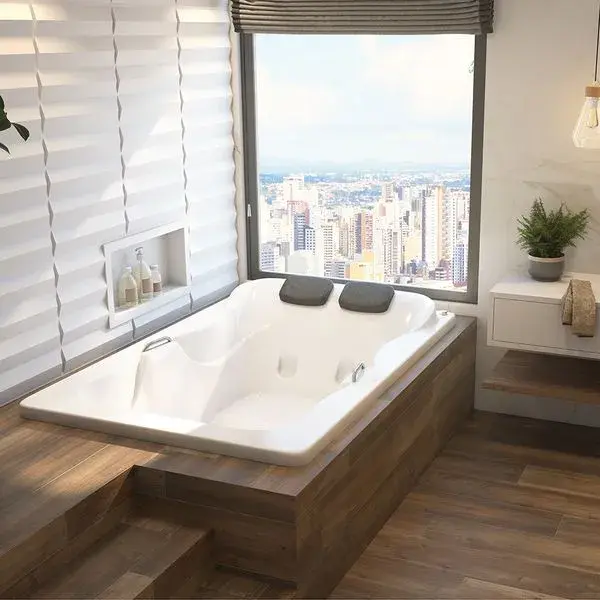 Miniatura: Banheira de Imersão Serenade Maggiore Branca