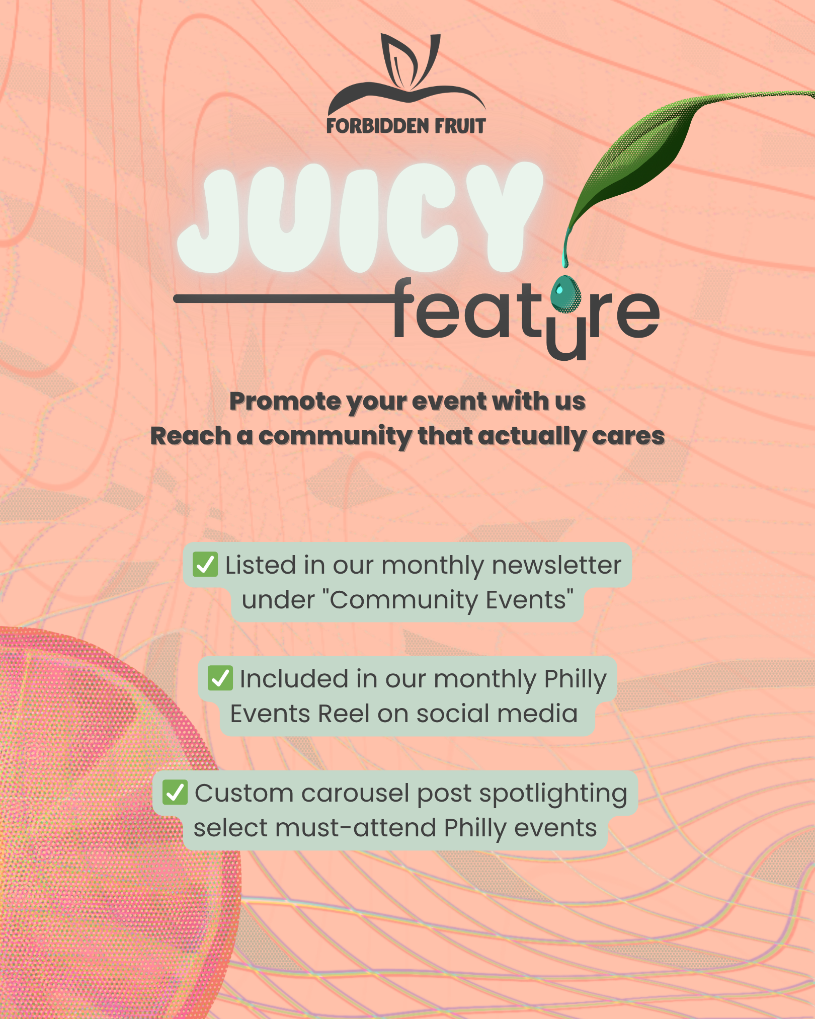 Event Promotion - Juicy Feature