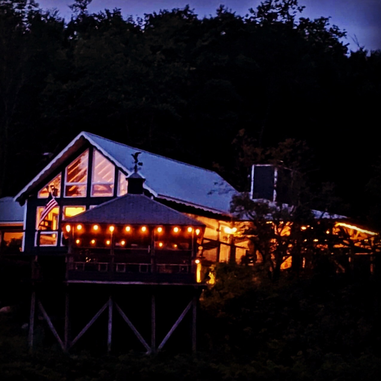 The Blue House on the Hill | Catskills