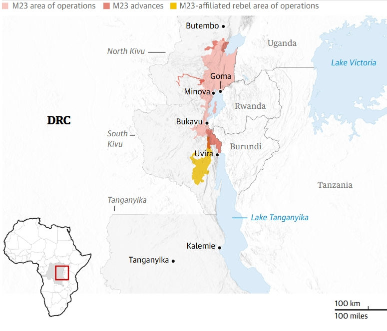 Guardian graphic. Source: Critical Threats Project at the American Enterprise Institute. 11 September 2026.