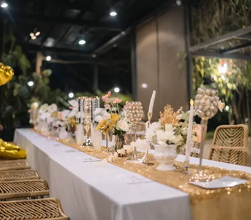 Tempat birthday party, bridal shower, dan gathering di The 7 Harvest Jambi.