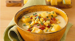 SOPA DE BATATAS E TOMATE