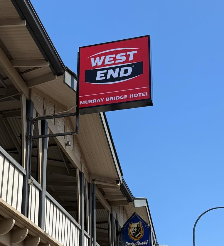 Illuminating external signage