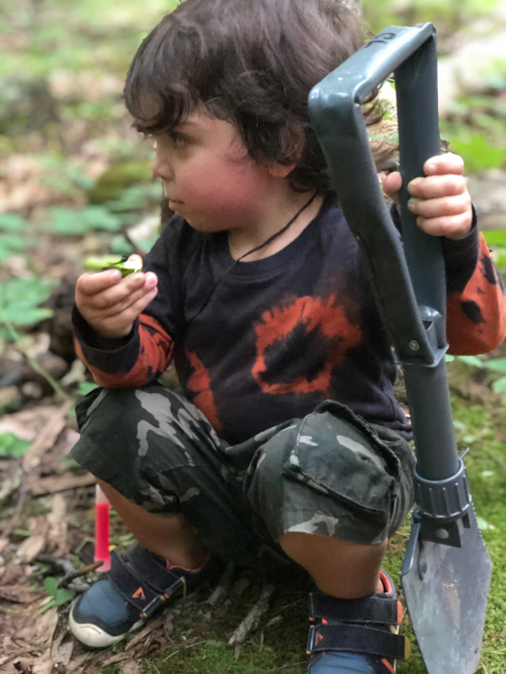 Our ancient goblin treasure map came in handy.