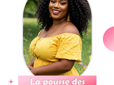 Une femme noire aux cheveux crépus longs