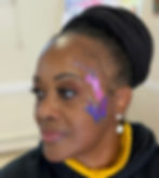 Airbrush Tattoo Butterfly at Church Event in Trenton, NJ