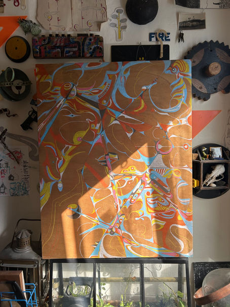 In Progress: Sunlight on My Eyes