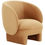 Thumbnail: Cognac Velvet Accent Chair