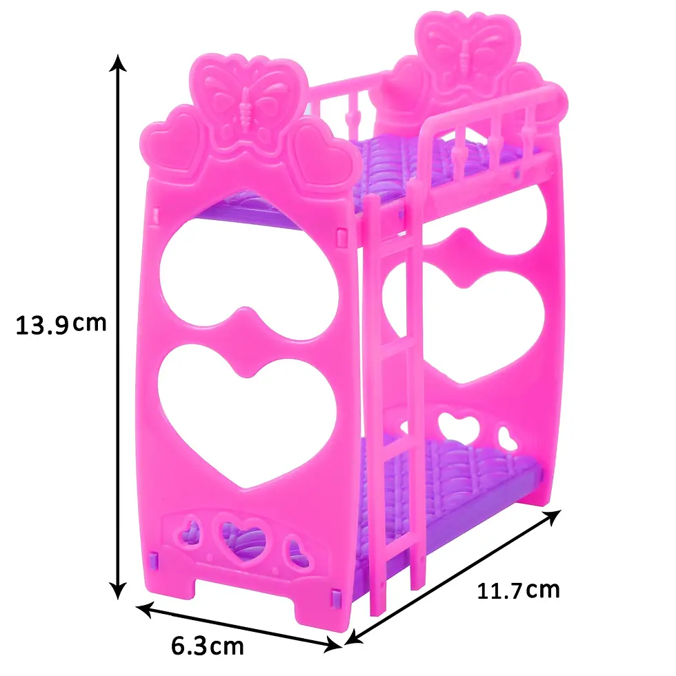 Miniature : Choix de 25 ensemble d'accessoires de maison pour poupée style Barbie 🏠🚲