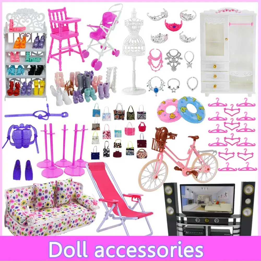 Accessoires de maison pour poupé style Barbie