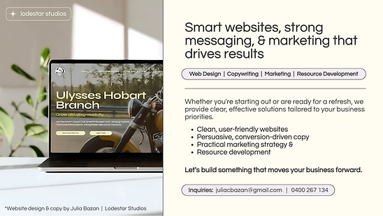 Ulysses Hobart Sponsor Lodestar