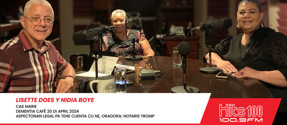 Entrevista di Dia cu Lisette Does y Nidia Boye