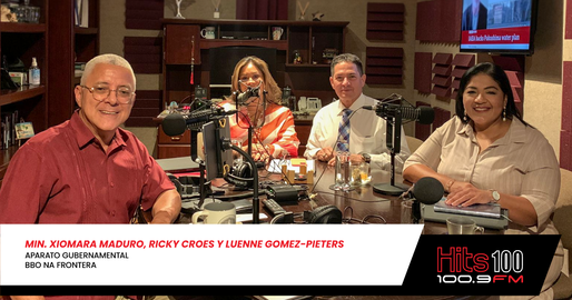 Entrevista di Dia cu Min. Xiomara Maduro, Ricky Croes y Luenne Gomez-Pieters
