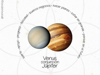 Venus en conjunción con Júpiter