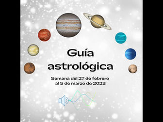 Semana del 27 de febrero al 5 de marzo de 2023