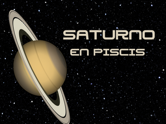 Saturno en Piscis 2023-2026