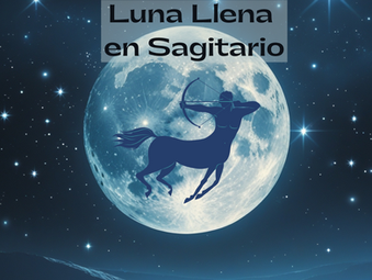 Luna Llena en Sagitario 2025