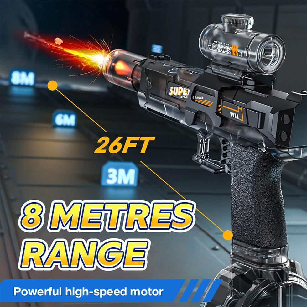Miniatura: Automatic Electric Water Gun with 26FT Range, High Capacity for Pool Party and O