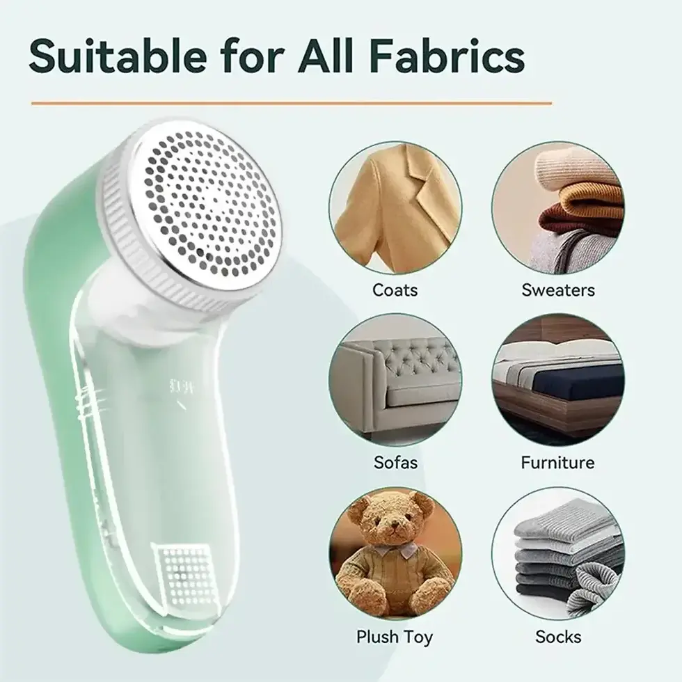 Miniatura: Removes Lint From Clothes Electric. Pet Hair Remover Clothing Home Cats Hair Bru