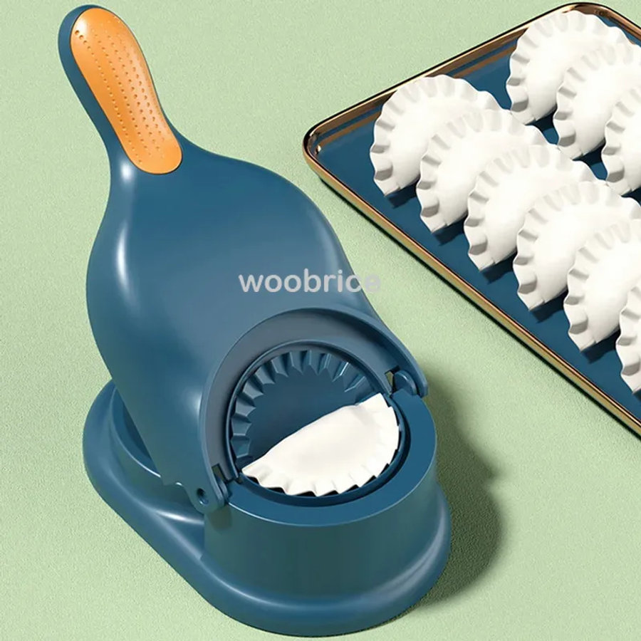 2 In1 Dumpling Maker DIY Kit Wrapper Presser Manual Labor-Saving Ravioli Empanad