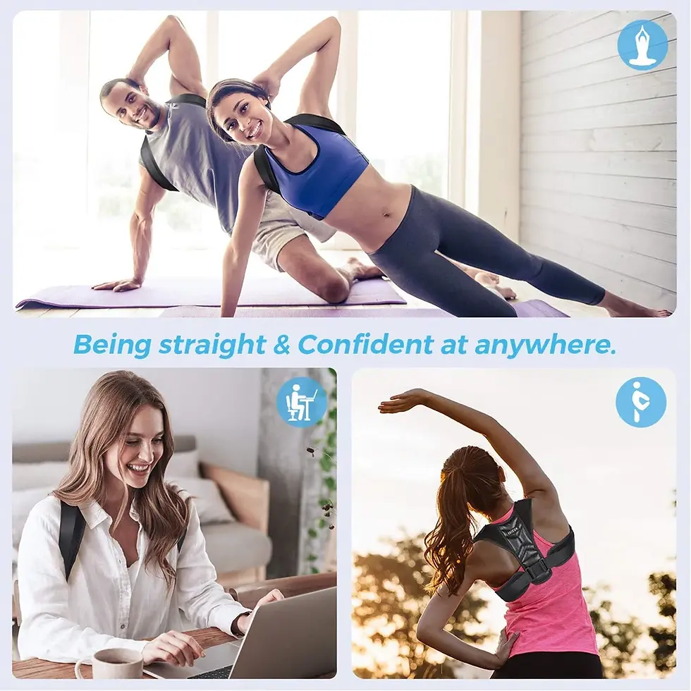 Miniatura: Adjustable Posture Corrector Preventing Humpback Protection Spine Pain Relief Co