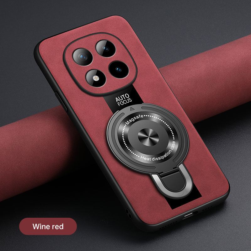 Thumbnail: For Xiaomi Redmi Note 15 Pro and Note15 Pro Plus 5G Case Magnetic Holder Silicon