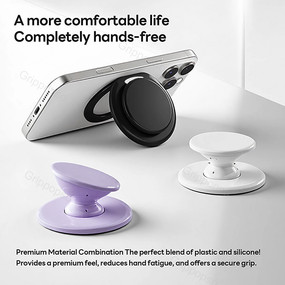 Thumbnail: Grippopso for MagSafe Phone Grip with Built-in Phone Stand Adjustable Kickstand 