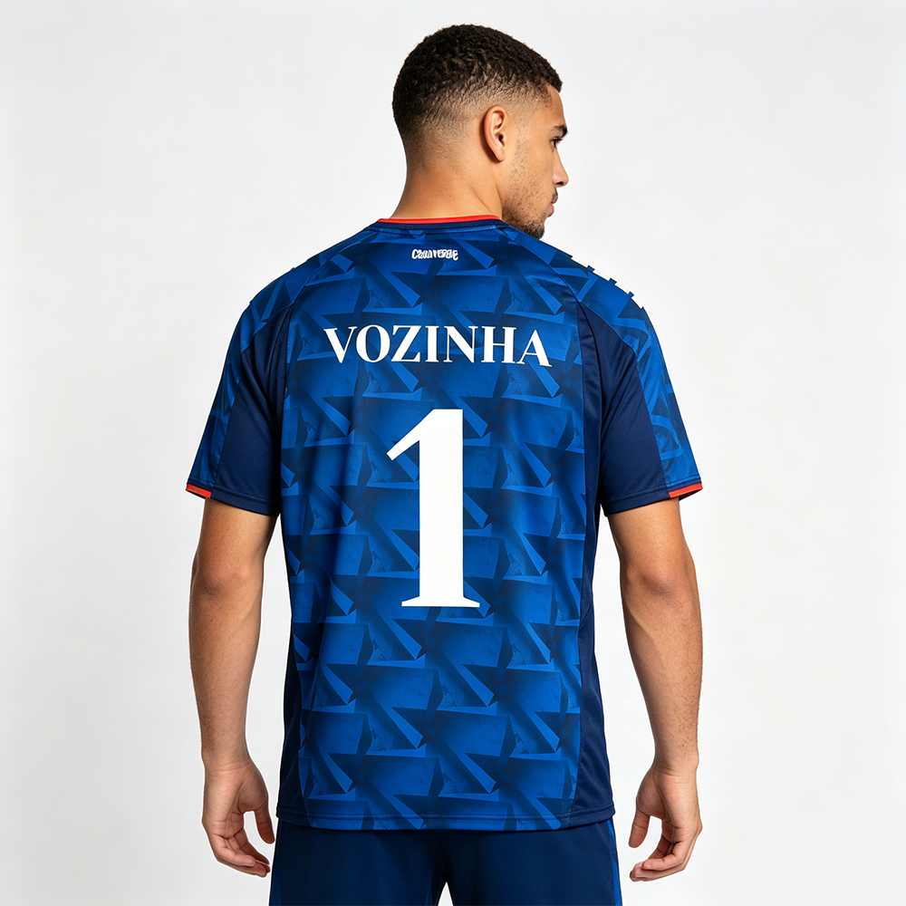 Cape Verde 2026 Soccer Jersey Vozinha #1 Football Fan Shirt Summer Women Men's S