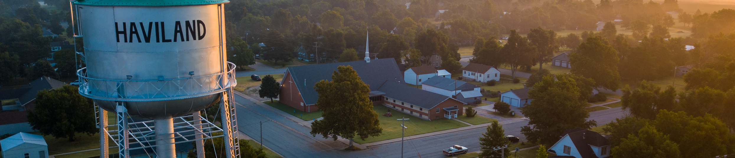 Haviland Banner with Church.png
