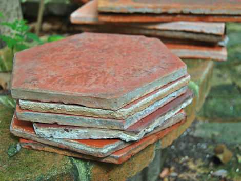 Reclaimed HexagonTerracotta Floor Tile