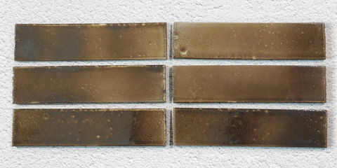 Smoked Brown Glazed Thin Brick