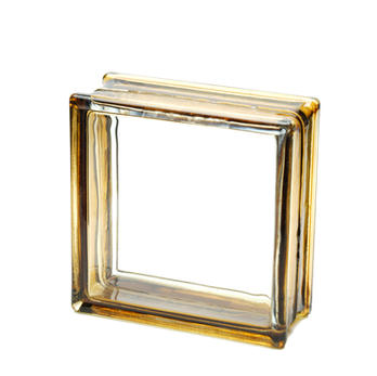 Colored Glass Block-Ultra Clear-Fawn