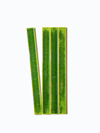 Long Format Glazed Brick -Grass Green
Bright and spirited, like spring awakening.