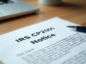 Understanding CP2000 Notices and Navigating Income Mismatches with the IRS