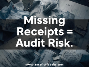 Why Missing Receipts Are an Audit Magnet for Contractors