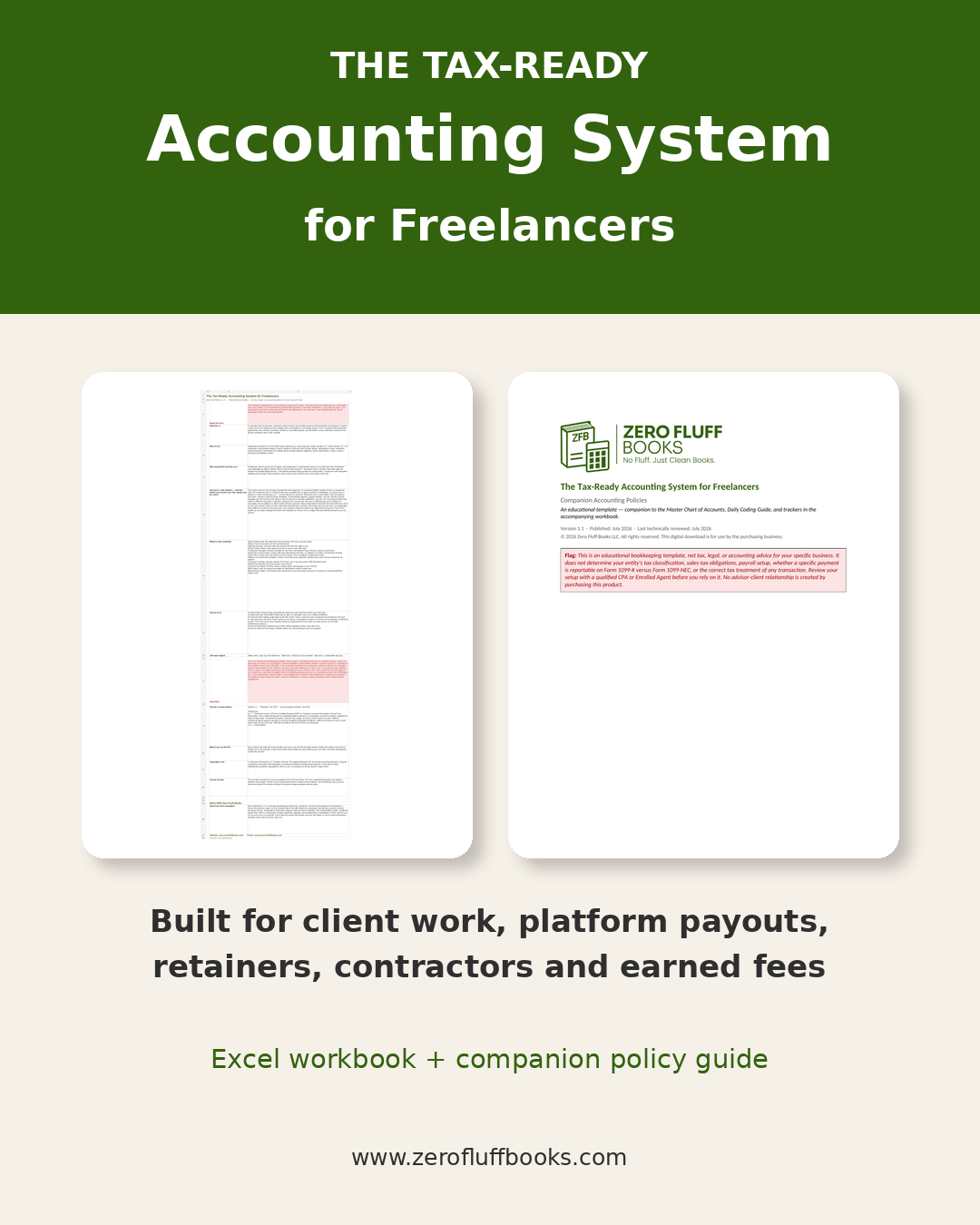 Tax-Ready Accounting System for Freelancers