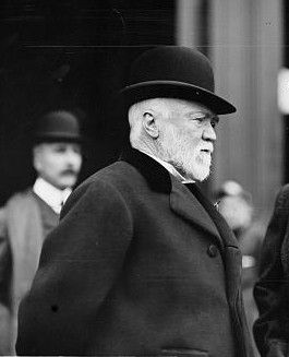 Andrew Carnegie in 1908