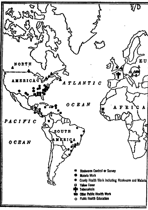 International Health Board Initiatives in 1920