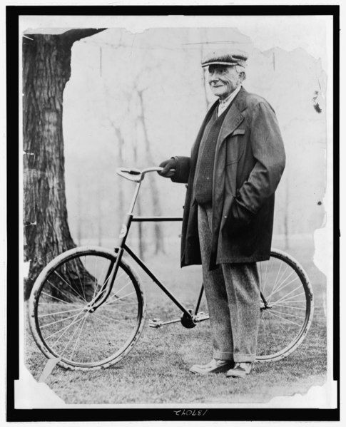 John D Rockefeller in 1913