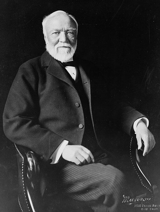 Andrew Carnegie in 1913