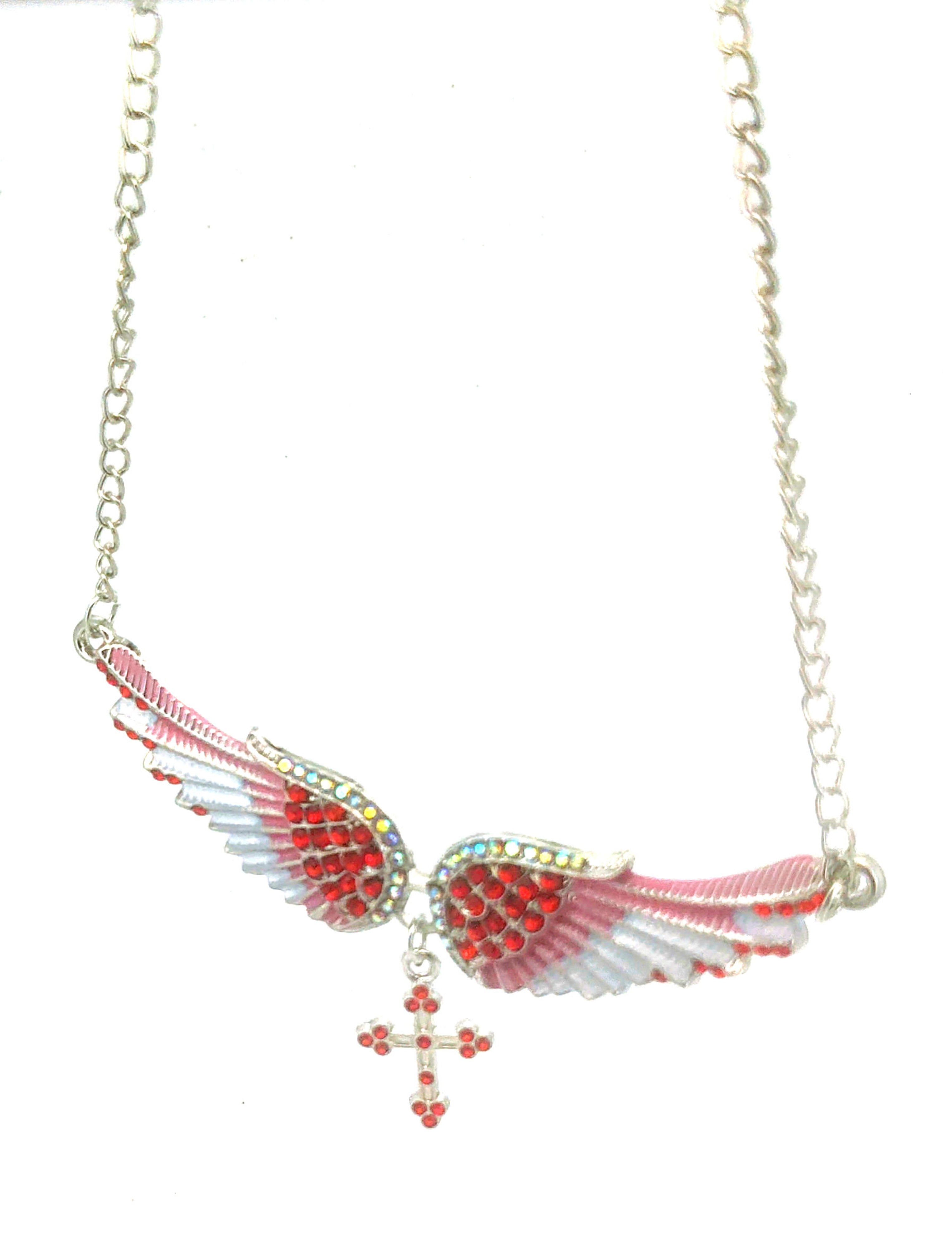 Wings Cross Necklace