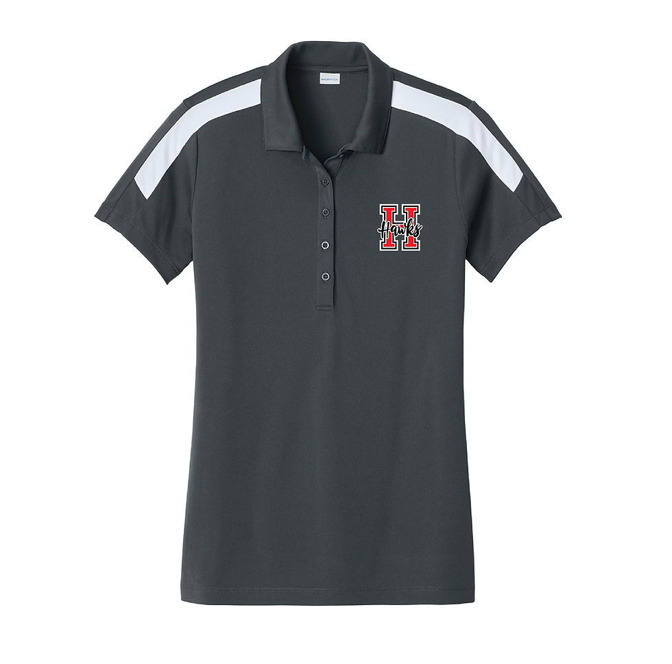 Thumbnail: HWMS Staff Ladies Two Tone Polo (LST104)