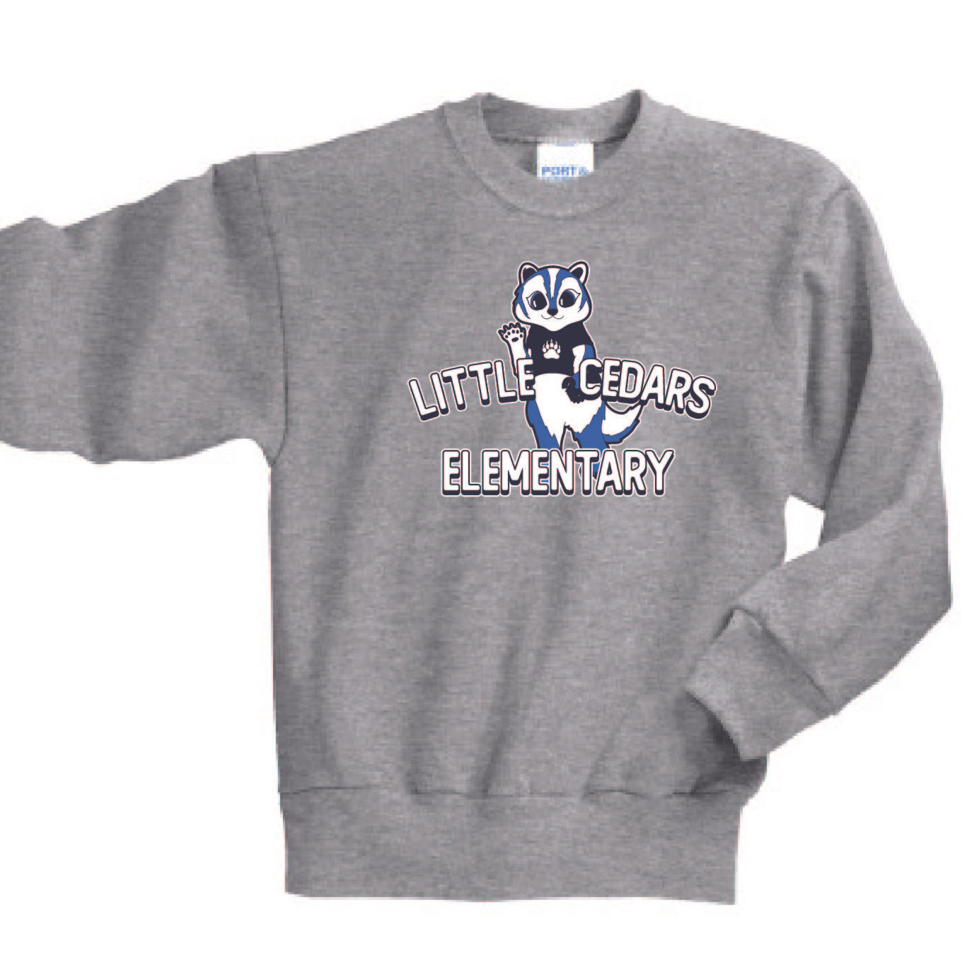 Little Cedars Grey Youth Crew (PC90Y)